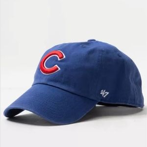 Chicago Cubs 47 Brand Clean Up Adjustable Hat